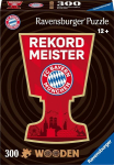 Ravensburger puidust pusle 12001342 fc bayern munich 300 t&uuml;kki kontuuriga puidust pusle vastupidavate, individuaalsete puslet&uuml;kkide ja 25 v&auml;ikese puidust kujukesega = whimsies, fc bayerni f&auml;nnidele alates 12. eluaastast