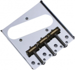 Guyker intonatsiooniga sild messingist kompenseeritud 3 sadula ja terasest alusplaadiga, &uuml;hildub vintage tele tl telecaster kitarriga, gt03