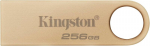 USB pulk Kingston Datatraveler Se9 Gen 3 - 256gb - 220mb/s lugemiskiirus - metallist - Usb m&auml;lupulk 3.2 Gen 1 - kuldne