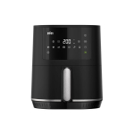 Braun kuuma&otilde;hufrit&uuml;&uuml;r MultiFry 3 HF 3030, 4,3 L, 1500W, digitaalne temperatuuri reguleerimine, 80-200&deg;C, taimer, 8 programmi, puutetundlik juhtimine, kleepumiskindel kate, k&uuml;psetuskorv ja rest n&otilde;udepesumasinas pestav, must