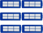 Varuosad, mis &uuml;hilduvad Eufy Robovac Hybrid G10 G30 tarvikukomplektiga robottolmuimejale: filter, k&uuml;lgharjad, rullharjad, pestav mopilapp (6 filtrit)