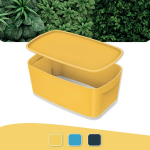 Leitz Mybox v&auml;ike hoiukarp kaanega, soe kollane, Cosy seeria, 52634019
