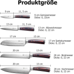 Paudini k&ouml;&ouml;ginugade komplekt, 5 tk.