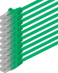 5 m cat 6 ethernet kaabel gigabit rj45 lan patch cord &uuml;hildub interneti, ruuteri, modemi, smart tv, pc ja s&uuml;learvuti l&uuml;liti modemi roheline - 10 t&uuml;kki - 5 m