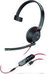 Poly Blackwire C5210 Mono Usb-c/a ja 3.5mm peakomplekt