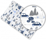 Voodilina My Baby kummiga, puuvillane, 120 x 60