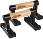 A2z Sport&reg; Parallettes puit &ndash; premium kvaliteediga k&auml;tek&otilde;verduste k&auml;epidemed kuni 500 kg &ndash; libisemiskindlad k&auml;te peal seismise k&auml;epidemed / r&ouml;&ouml;baspuud &ndash; k&auml;tek&otilde;verdustangid sise- ja v&auml;listingimustes kasutamiseks v&otilde;imlemiseks, j&otilde;utreeninguks ja joogaks