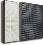 2 filtri komplekt, &uuml;hilduv "philips" &otilde;hupuhastiga [ac2882, Ac2887, Ac2889 & Ac3829] Hepa filter ja aktiivs&ouml;efilter [asendab Fy2422 & Fy2420] allergikutele viiruste vastu