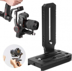 Vbestlife kaamera vertikaalne salvestusplaat zhiyun weebill/weebill s stabilisaatorile cnc kaamera kiirkinnitusplaadi stabilisaator peegelkaamerale peeglita kaamerale