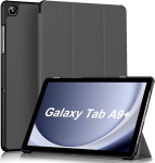Aoub &uuml;mbris samsung galaxy tab a9+ 11 tolli 2023 sm-x210/x215/x216 jaoks, &uuml;li&otilde;huke vastupidav kaitse&uuml;mbris automaatse &auml;ratamise/unerežiimiga, hall