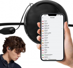 Gerbala Pro h&auml;&auml;lt&otilde;lkija, uued Pro k&otilde;rvaklapid-t&otilde;lkija, juhtmevabad &uuml;lit&auml;psed t&otilde;lke k&otilde;rvaklapid, Ows rippuvad k&otilde;rvaklapid, toetab &uuml;le 75 erineva keele (must)