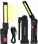 Garaaži led t&ouml;&ouml;koja lamp, tugev, kokkupandav, magneti, konksu, usb, v&otilde;imsa taskulambiga
