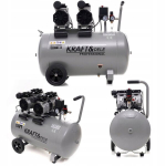 &Otilde;livaba kompressor 100l 8 Bar / 2 x 1500w Kraft&dele Kd1398