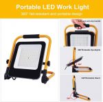 Fosingut Led ehitusprožektor 100 W, 10000 Lm Led prožektor t&ouml;&ouml;valgusti statiiviga / 2 m kaabel / Eu pistik / k&uuml;lm valge ehituslamp, Ip66 veekindel t&ouml;&ouml;koja lamp garaaži jaoks