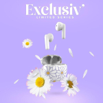 T'nb Exclusive Collection Bluetooth k&otilde;rvaklapid, Bluetooth 5.3 sisseehitatud mikrofoniga, 15 tundi taasesitust, puutetundlik juhtimine, Bluetooth k&otilde;rvaklapid, pool-sisek&otilde;rva - lillemudel