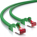 Deleycon Cat6 Patch kaabel S-ftp/pimf (erinevad v&auml;rvid) Cat. 6 v&otilde;rgukaabel. Ethernet v&otilde;rgukaabel [250 &ndash; 25 m] topeltvarjestatud, roheline