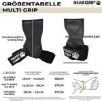 Bear Grip Multi Grip rihmad/konksud, kvaliteetsed vastupidavad raskuste t&otilde;stmise rihmad/kindad