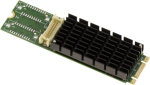 Videokaart Kalea-informatique Hdmi 4k Uhd 3840x2160 graafikakaart M2 M Key pordile Siliconmotion Sm768 kiibistikuga
