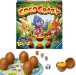 Ravensburger 20897 Coco Crazy lauam&auml;ng alates 5. eluaastast, perem&auml;ng lastele ja t&auml;iskasvanutele, m&auml;lum&auml;ng 2-8 m&auml;ngijale &ndash; s&uuml;nnip&auml;evakingitused