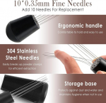 Fepen Wdt t&ouml;&ouml;riistakomplekt, kohvi tamper espresso n&otilde;el, Wdt t&ouml;&ouml;riist espresso 20 n&otilde;elaga, espresso n&otilde;ela jaotur, kohvi n&otilde;ela jaotur, kohvisegamispulk, barista Wdt t&ouml;&ouml;riist espresso kohvile