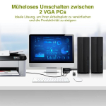Iogear 2 pordiga Usb Kvm l&uuml;liti + kaabel