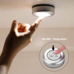 Soaiy Stick&push Smd Led puutetundlik lamp, isekleepuv kapi alla paigaldatav valgusti, patareitoitega, survevalgusti, k&ouml;&ouml;gilamp, kapilamp, mobiilne kleeplamp k&ouml;&ouml;ki, treppidele, kapile, telkimiseks, k&uuml;lm valge, komplekt