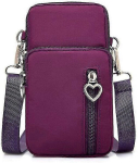 Naiste violetne nailonist reisik&auml;ekott PHRL36678