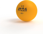 Stag Iconic 2 t&auml;rni lauatennise pallid | V&auml;rvus: oranž | Suurus: 40+ mm | Materjal: plastik | T&auml;iustatud k&otilde;rge j&otilde;udlus | Vastupidav &otilde;mbluskonstruktsioon | Keere ja kontroll treeninguteks ja turniirideks | Pakk