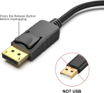 Benfei 4k displayport hdmi adapteri pakk, 20 tk, &uuml;hesuunaline displayport dp arvuti hdmi monitori &uuml;henduse adapter, &uuml;hildub s&uuml;learvuti pc monitori teleri projektoriga