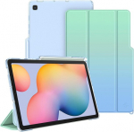 Fintie &uuml;mbris Samsung Galaxy Tab S6 Lite 10.4 tolli 2024/2022/2020 tahvelarvutile - &otilde;huke kaitse&uuml;mbris l&auml;bipaistva tagakaane ja automaatse unerežiimi/&auml;rkveloleku funktsiooniga, v&auml;rvigradient