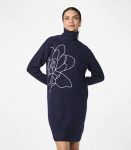 YAS naiste kleit 26035132*02, tumesinine/tumesinine, XL