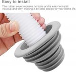 Hjiama Sifooni tihend, 10 tk, silikoonist &auml;ravoolutoru tihendusvoolik, keermestatud disain, suletud ja l&otilde;hnatu, takistab tagasivoolu, kummist h&uuml;lss &auml;ravoolutorule, k&ouml;&ouml;ki ja vannituppa