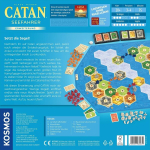 Kosmos 684679 Catan Sailor, Catan'i laiendus m&auml;ngule, lauam&auml;ng 3-4 inimesele alates 10. eluaastast, perem&auml;ng, m&auml;ngitav ainult p&otilde;him&auml;nguga, Catan'i asukad
