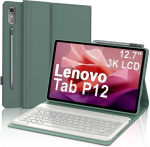 Occtingkind, Lenovo Tab P12 12.7-tollise klaviatuuriga &uuml;mbris Lenovo P12 tahvelarvutile, magnetiline nutikas bluetooth-klaviatuur Lenovo P12 Pro jaoks, itaalia paigutus, Usb C