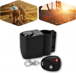 Juhtmevaba kaugjuhtimispuldiga vibratsiooniga jalgratta alarm vargusvastane turvaseade