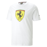 Meeste vabaaja T-s&auml;rk Ferrari Race Big Shield Tee - 53817504 5, valge