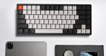 Keychron S1 Wireless Hot-Swappable Low Profile Gateron Red S1-H1, Belaidė Žemo Profilio Klaviatūra Keychron S1 QMK RGB Wireless - US Layout - Gateron Red (S1-H1)