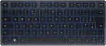 Cherry Kw 7100 Mini Bt kompaktne mitme seadme klaviatuur 3 bluetooth kanaliga, Uk paigutus (qwerty), lame disain, sisaldab kandekotti, slate blue