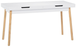 Kirjutuslaud Porto 140 cm V2, Valge