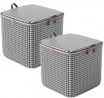 2x Voodipesu Kast Suur Kapi Korraldaja Hoiukott 100 l
