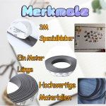 2 tk magnetlint, tugevad isekleepuvad magnetid liimimiseks, magnetribad, isekleepuvad magnetid k&auml;rbse- ja s&auml;&auml;sev&otilde;rkudele parima vastastikuse t&otilde;mbe tagamiseks, magnetiline isekleepuv teip