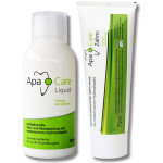 Remineraliseeriv komplekt Hambapasta + Suu loputusvedelik ApaCare Fluor