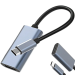 USB-C - HDMI 4K 60Hz 18cm USB 3.1-C s&uuml;learvuti adapterkaabel Transapter