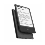 E-luger E-lugeja - SPC - Dickens Light 2 Pro - 6 tolli - 8 GB - USB-C - Must
