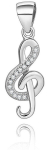 Beneto H&otilde;bedane ripats tsirkoonidega Treble clef AGH591, Color