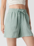 Tom Tailor Denim rohelised puuvillased l&uuml;hikesed p&uuml;ksid, suurus S, S
