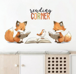 Laste seinakleebis V&auml;ikesed lehed loevad