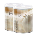 Vaha depilatsiooniks Italwax TIN LIPOWAX Classic valge &scaron;okolaad, 800g x2