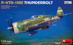 Liimitav mudel MiniArt 48037 P-47D-11RE Thunderbolt Basic Kit 1/48