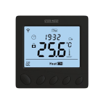 Wi-Fi programmeeritav termostaat W390, 16 A, Must, Grand Meyer